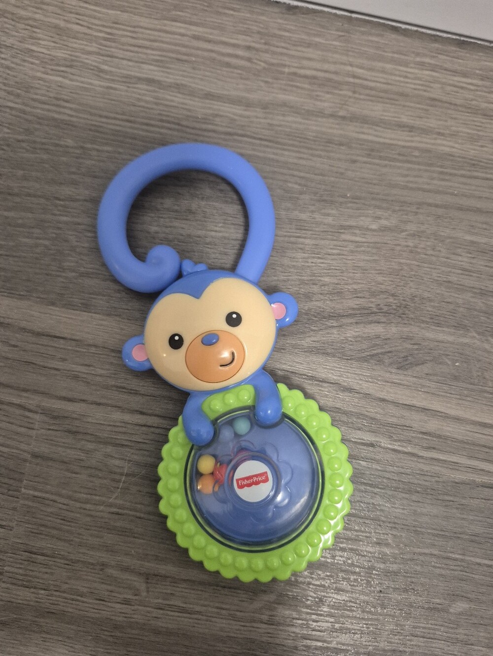 *5/$25‎* Monkey Sensory Shaker Toy Baby Blue